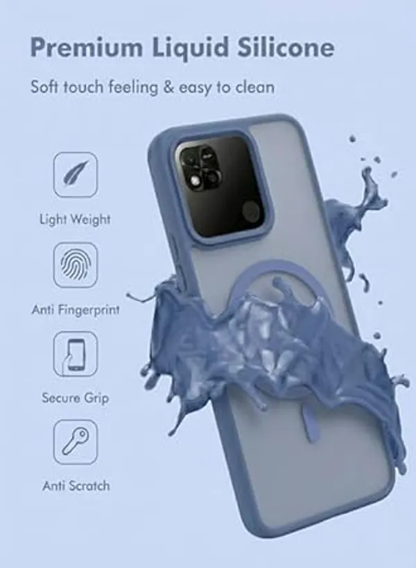 Redmi_9C/10A/Poco_C31_Tpu_Rubber_Blue_Back_Cover