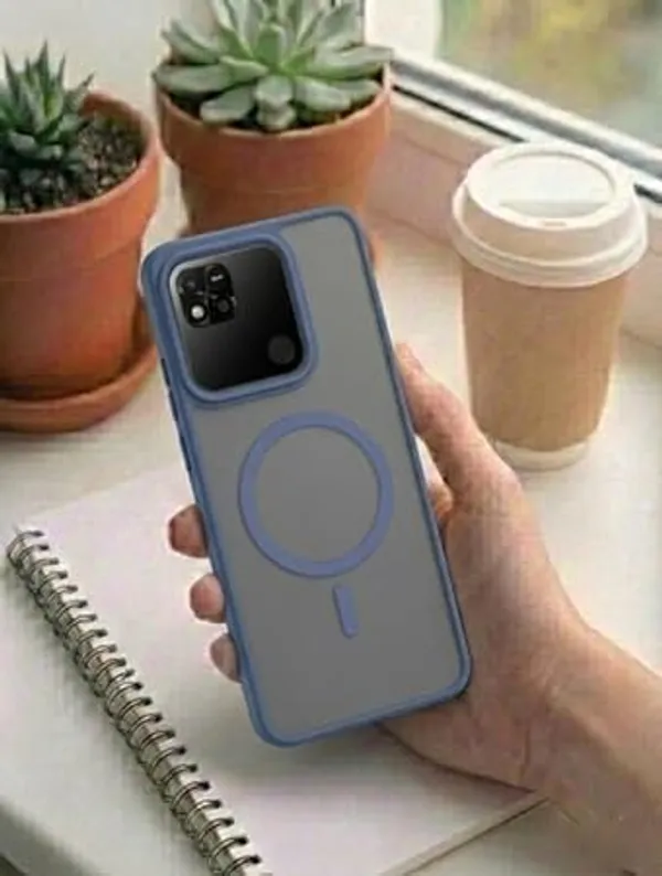 Redmi_9C/10A/Poco_C31_Tpu_Rubber_Blue_Back_Cover