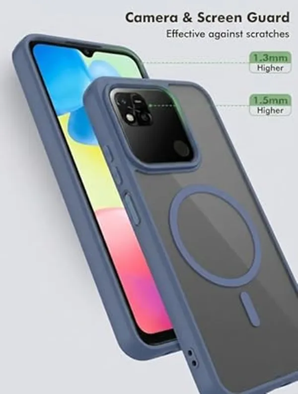 Redmi_9C/10A/Poco_C31_Tpu_Rubber_Blue_Back_Cover