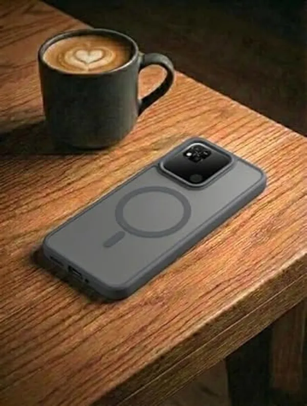 Grey_Tpu_Rubber_Back_Cover_For_Redmi_9C/10A/Poco_C31