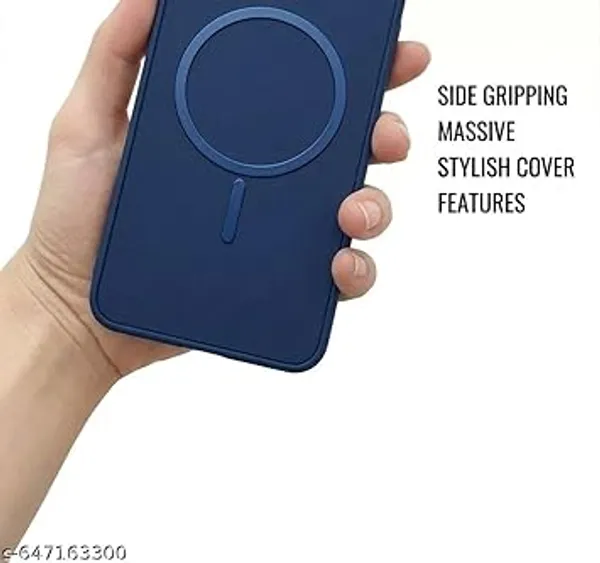 Blue_Tpu_Rubber_Back_Cover_For_Vivo_Y21/Y33S