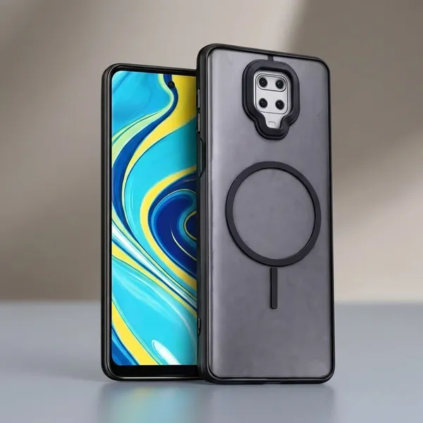 Black_Tpu_Rubber_Back_Cover_For_Redmi_Note_9_Pro/10_Lite