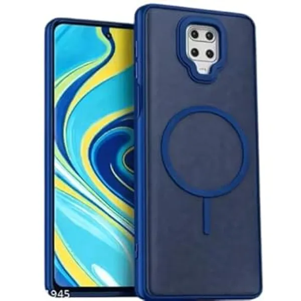 Blue_Tpu_Rubber_Back_Cover_For_Redmi_Note_9_Pro/10_Lite