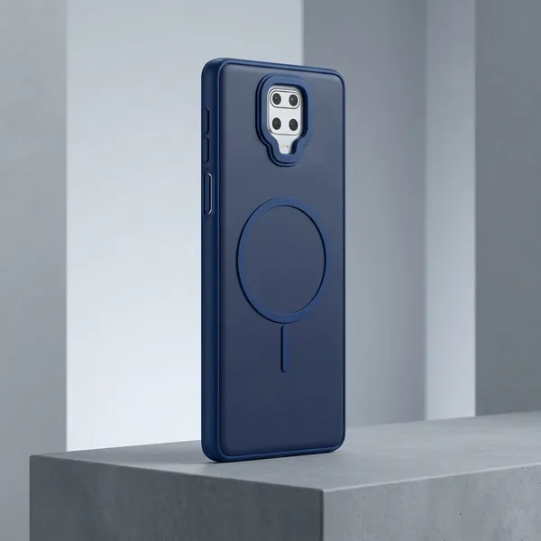 Blue_Tpu_Rubber_Back_Cover_For_Redmi_Note_9_Pro/10_Lite