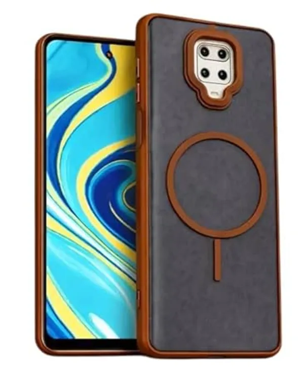 Redmi_Note_9_Pro/10_Lite_Tpu_Rubber_Brown_Back_Cover