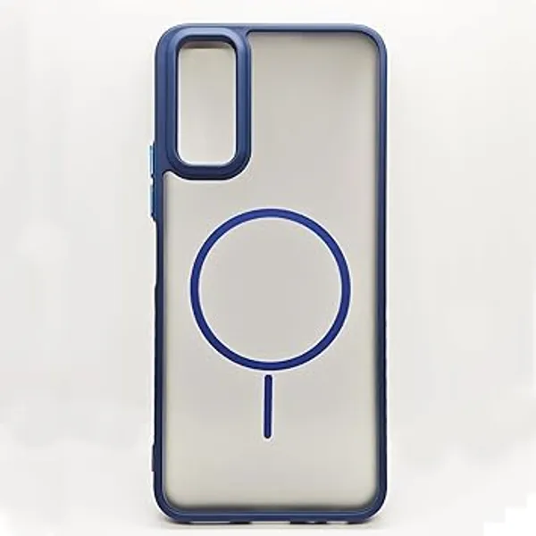 Blue_Tpu_Rubber_Back_Cover_For_Vivo_Y20/Y20S