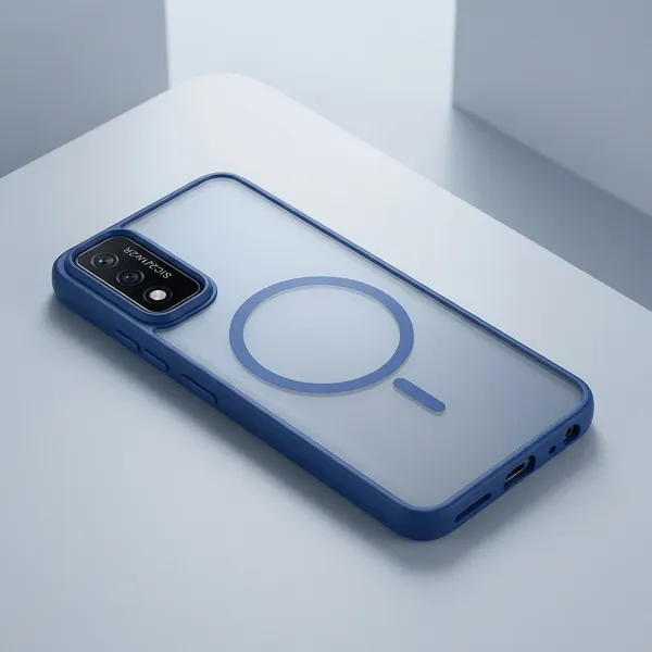 Blue_Tpu_Rubber_Back_Cover_For_Vivo_Y20/Y20S