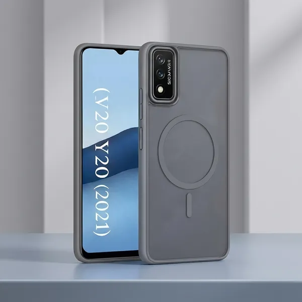 Vivo_Y20/Y20S_Tpu_Rubber_Grey_Back_Cover