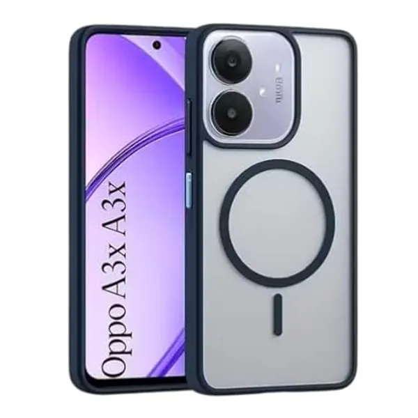 Oppo_A3X_Tpu_Rubber_Black_Back_Cover