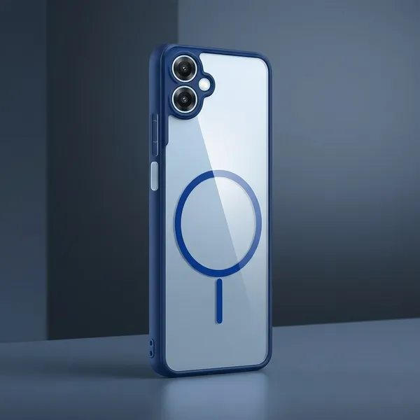 Blue_Tpu_Rubber_Back_Cover_For_Samsung_A06/F06
