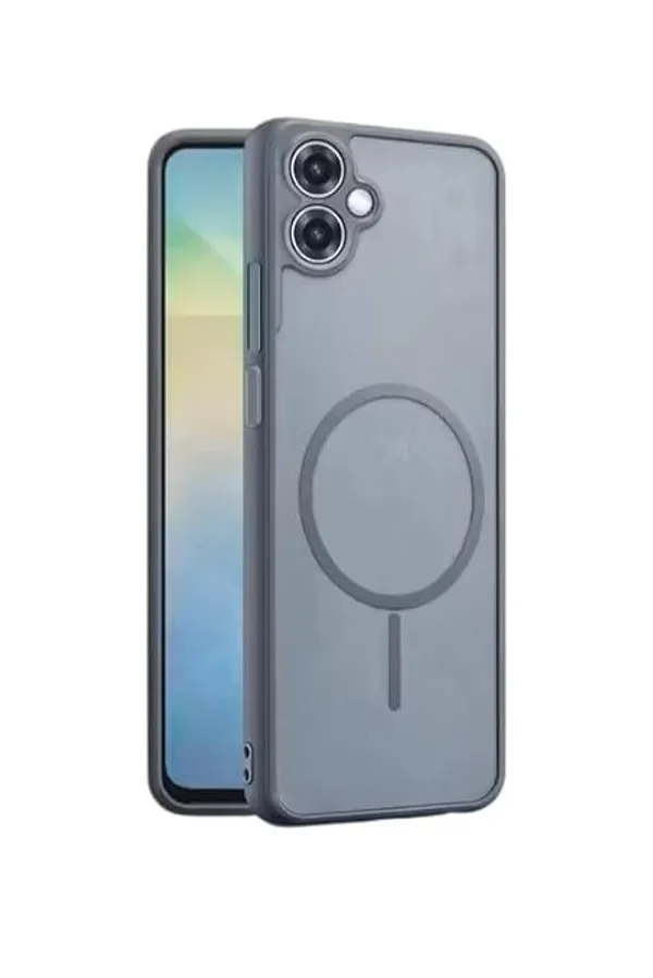 Grey_Tpu_Rubber_Back_Cover_For_Samsung_A06/F06