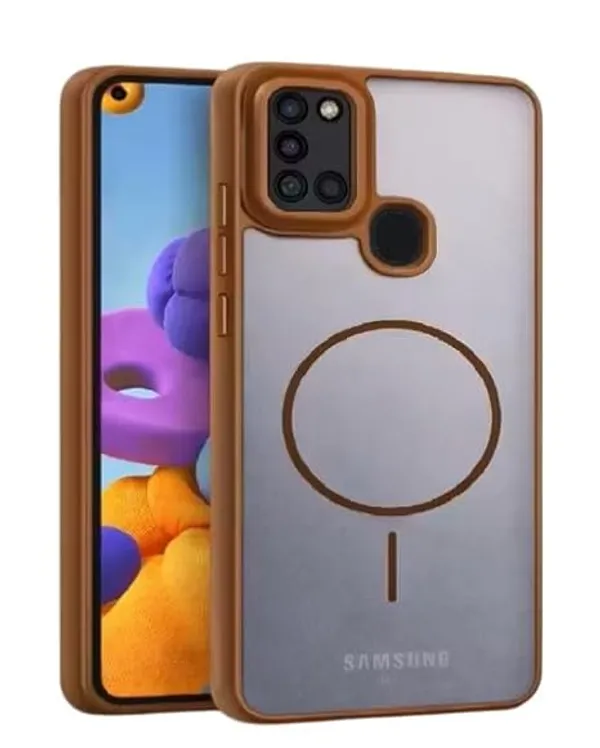 Brown_Tpu_Rubber_Back_Cover_For_Samsung_A21S