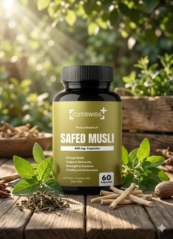 Safed_Musli_Capsules_|_600_Mg_|_Natural_Energy,_Stamina_&_Performance_Booster_|_Strength,_Energy,_Immunity_&_Vitality_Support_|_Natural_Ayurvedic_Herbal_Supplement_|_Daily_Supplement_For_Overall_Wellness_|_Supplement_For_Men_&_Women_|_Pack_Of_60_Capsules