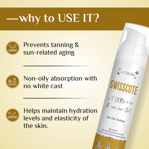 Swisscote_Spf_50_PA_++++_Sunscreen_Gel_|_Enriched_With_Vitamin_C_|_Lightweight,_Gel-Based_Formula_To_Provide_Broad-Spectrum_Protection_Against_Harmful_Uv_Rays_|_50Gm