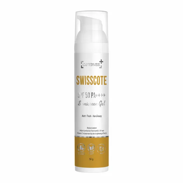 Swisscote_Spf_50_PA_++++_Sunscreen_Gel_|_Enriched_With_Vitamin_C_|_Lightweight,_Gel-Based_Formula_To_Provide_Broad-Spectrum_Protection_Against_Harmful_Uv_Rays_|_50Gm