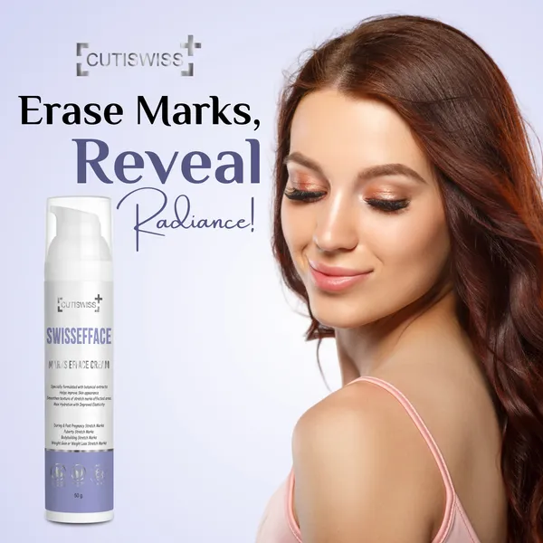Swissefface_Marks_Removal_Cream_|_Enriched_With_Almond_Oil,_Hyaluronic_Acid,_Allantoin,_And_Centella_Asiatica_Extract,_To_Target_&_Fade_Dark_Spots_&_Marks,_Improve_Skin_Texture,_&_Enhance_Overall_Skin_Health_|_50Gm