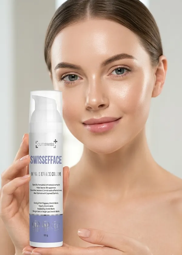 Swissefface_Marks_Removal_Cream_|_Enriched_With_Almond_Oil,_Hyaluronic_Acid,_Allantoin,_And_Centella_Asiatica_Extract,_To_Target_&_Fade_Dark_Spots_&_Marks,_Improve_Skin_Texture,_&_Enhance_Overall_Skin_Health_|_50Gm