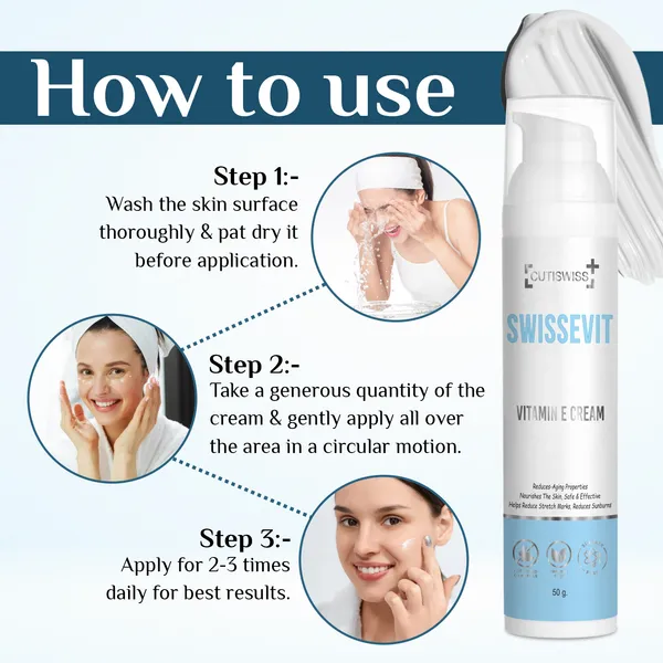 Swissevit_Vitamin_E_Cream_|_With_Goodness_Of_Almond_Oil,_Soya_Oil,_Hyaluronic_Acid,_Ethyl_Ascorbic_Acid,_Allantoin,_&_Vitamin_E_|_Comprehensive_Skin_Nourishment,_Hydration,_And_Repair_For_Soft,_Smooth,_And_Radiant_Skin_|_Rejuvenate_Skin_|_50Gm