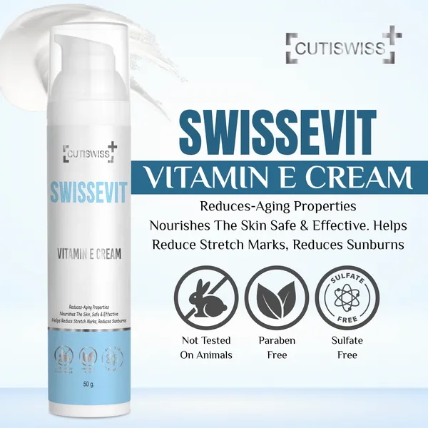 Swissevit_Vitamin_E_Cream_|_With_Goodness_Of_Almond_Oil,_Soya_Oil,_Hyaluronic_Acid,_Ethyl_Ascorbic_Acid,_Allantoin,_&_Vitamin_E_|_Comprehensive_Skin_Nourishment,_Hydration,_And_Repair_For_Soft,_Smooth,_And_Radiant_Skin_|_Rejuvenate_Skin_|_50Gm
