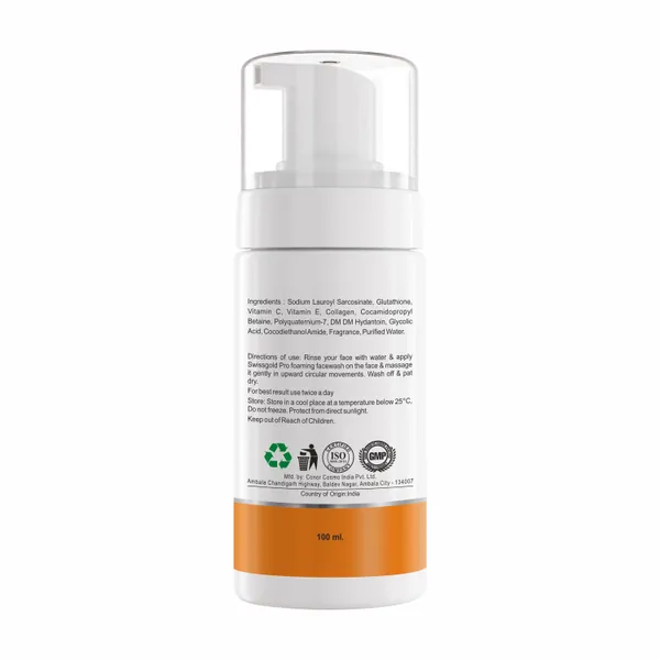 Swissgold_Pro_Foaming_Facewash_|_Glutathione_Face_Wash_With_Vitamin_C,_Vitamin_E,_Collagen,_And_Glycolic_Acid_|_All-In-One_Solution_To_Cleanse,_Exfoliate,_Hydrate,_Nourish_&_Brighten_The_Skin_|_100Ml