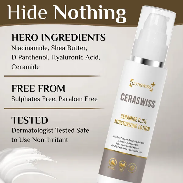 Ceraswiss_Lotion_|_Ceramide_0_3%_Moisturizing_Lotion_|_For_Comprehensive_Care_Of_Dry,_Sensitive,_&_Damaged_Skin_|_Combination_Of_Ceramide,_Niacinamide,_Shea_Butter,_D-Panthenol,_&_Hyaluronic_Acid_|_Provides_Deep_Hydration_|_Repairs_Skin_Barrier_|_Soothes_Irritation_|_Non-Greasy_&_Fast-Absorbing_|_100_Ml