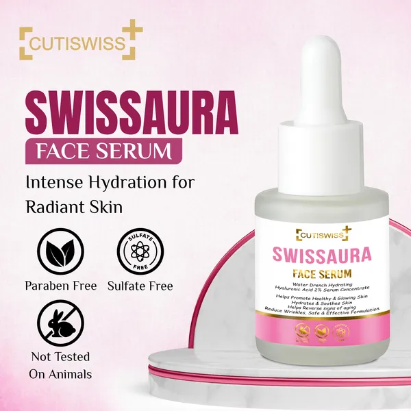 Swissaura_Face_Serum_|_Perfect_Combination_Of_Hyaluronic_Acid_2%,_Vitamin_C_&_Rice_Water_|_For_Hydrated,_Brighter,_And_Healthier_Skin_|_Helps_Fix_Dryness,_Uneven_Skin_Tone_&_Fine_Lines_|_Provides_Skin_With_Essential_Nutrients_And_Antioxidants_|_30Ml