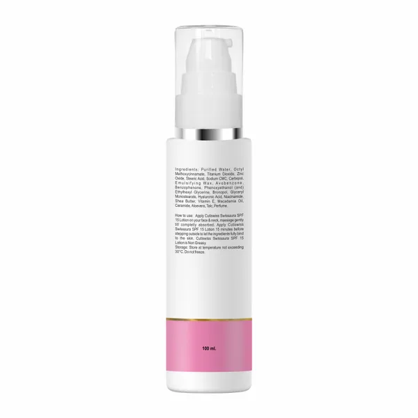 Swissaura_Spf_15_Lotion_|_Spf_15_Face_&_Body_Lotion_|_Combined_Benefits_Of_Hyaluronic_Acid,_Niacinamide,_Shea_Butter,_Macadamia_Oil_&_Spf_15_|_All-Around_Skincare_For_Daily_Hydration,_Nourishment,_And_Protection_|_Helps_Maintain_Skin_Moisture,_Protect_Against_Sun_Damage_&_Promote_Healthy_&_Radiant_Skin_|_100Ml