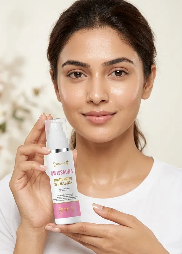 Swissaura_Spf_15_Lotion_|_Spf_15_Face_&_Body_Lotion_|_Combined_Benefits_Of_Hyaluronic_Acid,_Niacinamide,_Shea_Butter,_Macadamia_Oil_&_Spf_15_|_All-Around_Skincare_For_Daily_Hydration,_Nourishment,_And_Protection_|_Helps_Maintain_Skin_Moisture,_Protect_Against_Sun_Damage_&_Promote_Healthy_&_Radiant_Skin_|_100Ml