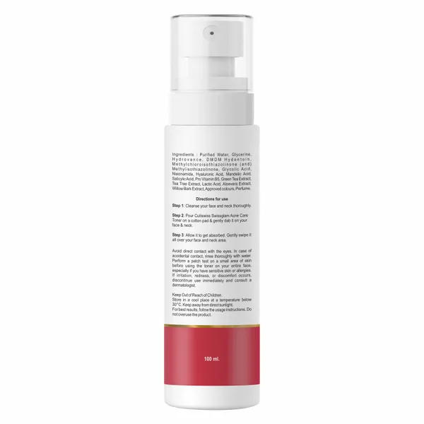 Swissglam_Acne_Care_Toner_|_An_Advanced_Exfoliating_Toner_|_Powerful_Blend_Of_Aha_(Glycolic,_Mandelic,_Lactic_Acid),_Bha_(Salicylic_Acid)_&_Niacinamide,_With_Hyaluronic_Acid_&_Aloe_Vera_Extract_And_Green_Tea_Extract_|_Helps_Treat_&_Prevent_Acne,_Refine_Pores,_Reduce_Hyperpigmentation_&_Hydrates_Skin_|_100Ml
