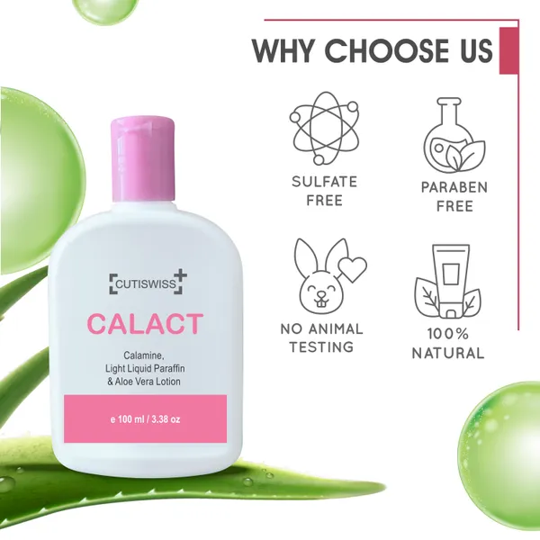 Calact_Lotion_|_Calamine_Lotion_|_Soothes_&_Moisturise_Skin_|_Relieves_Itching_And_Skin_Irritation_|_Helpful_In_Sunburn_Relief,_Eczema_&_Psoriasis,_Skin_Allergies,_Chafing_&_Dry_Skin_|_Provides_Immediate_Relief_&_Long-Term_Benefits_|_100Ml_(Pack_Of_2__100Ml_Each)