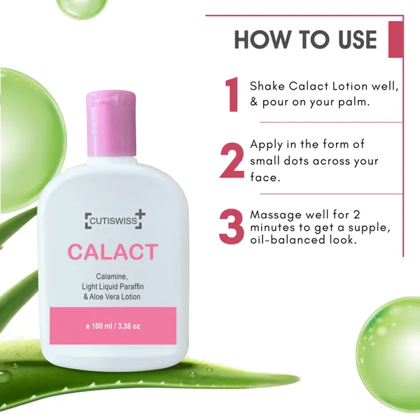 Calact_Lotion_|_Calamine_Lotion_|_Soothes_&_Moisturise_Skin_|_Relieves_Itching_And_Skin_Irritation_|_Helpful_In_Sunburn_Relief,_Eczema_&_Psoriasis,_Skin_Allergies,_Chafing_&_Dry_Skin_|_Provides_Immediate_Relief_&_Long-Term_Benefits_|_100Ml_(Pack_Of_2__100Ml_Each)
