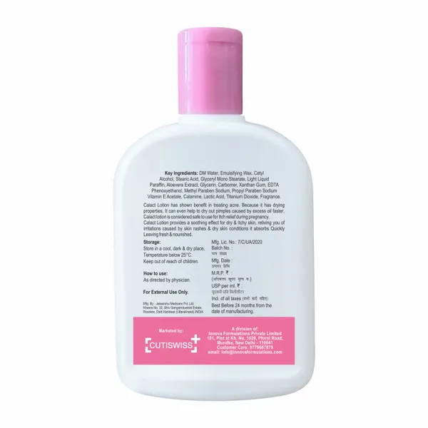 Calact_Lotion_|_Calamine_Lotion_|_Soothes_&_Moisturise_Skin_|_Relieves_Itching_And_Skin_Irritation_|_Helpful_In_Sunburn_Relief,_Eczema_&_Psoriasis,_Skin_Allergies,_Chafing_&_Dry_Skin_|_Provides_Immediate_Relief_&_Long-Term_Benefits_|_100Ml_(Pack_Of_2__100Ml_Each)