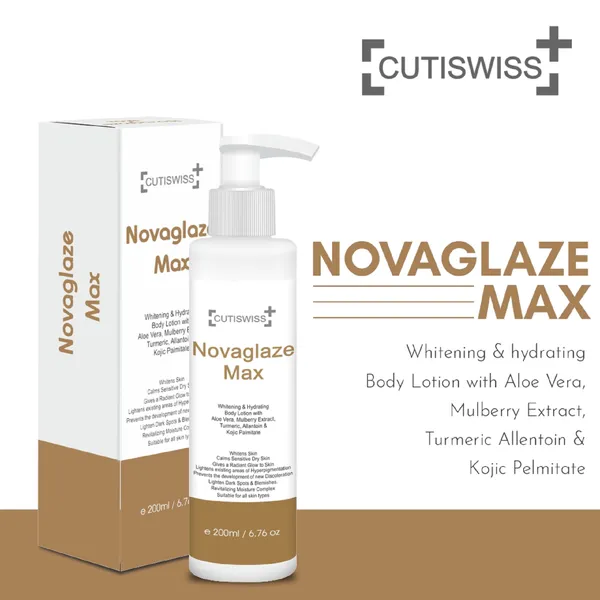 Novaglaze_Max_Is_A_Moisturizing_Lotion_|_With_Goodness_Of_Aloe_Vera,_Mulberry_Extract,_Turmeric,_Allantoin,_Kojic_Palmitate,_Vitamin_E_&_Liquorice_Extract_|_Designed_To_Hydrate,_Brighten,_And_Soothe_Skin,_Benefitting_Overall_Skin_Health_|_200Ml