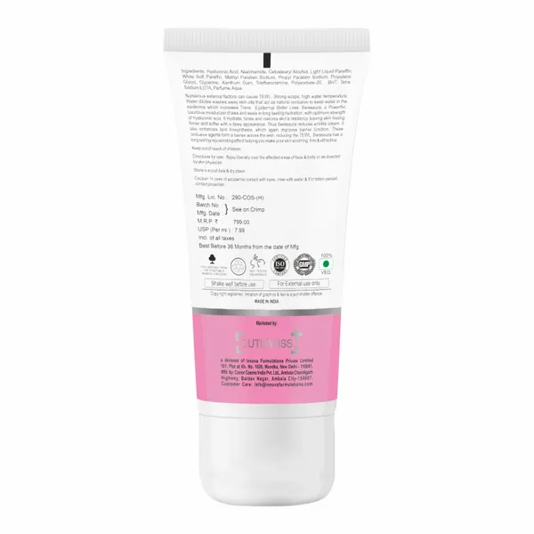 Swissaura_Cream_|_Contains_Hyaluronic_Acid_And_Niacinamide_|_Combines_Hydrating_Power_Of_Hyaluronic_Acid_With_The_Skin-Repairing_And_Brightening_Effects_Of_Niacinamide_|_Helps_In_Hydration,_Hyperpigmentation_,_Even_Skin_Tone,_Diminishes_Fine_Lines_&_Wrinkles,_Repair_And_Barrier_Support,_Calming_And_Soothing_|_100Ml