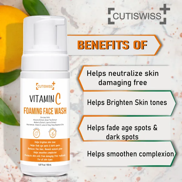 Vitamin_C_Foaming_Face_Wash_|_Enriched_With_Aloe_Vera_Extract,_Green_Tea_Extract,_Mulberry_Extract,_Liquorice_Extract,_Niacinamide,_Vitamin_E,_Lemon_Essential_Oil,_Ylang_Ylang_Essential_Oil,_Neem_Extract,_And_D-Panthenol_|_Designed_To_Provide_Deep_Cleanse,_Nourishment_&_Revitalizing_Skin_Combines_Potent_Antioxidants,_Hydrating_Agents_&_Soothing_Ingredients_To_Promote_Healthy_&_Glowing_Skin_150_Ml