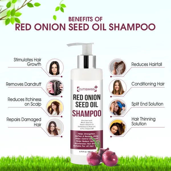 Red_Onion_Seed_Oil_Shampoo_|_Natural_&_Nourishing_Hair_Care_Solution_|_Promotes_Scalp_Health,_Strengthen_Hair_&_Improve_Overall_Hair_Texture_And_Shine_|_Addresses_Hair_Concerns_Like_Hair_Fall,_Dryness_&_Dullness_|_Holistic_Hair_Care_Solution,_Delivering_Nourishment,_Hydration,_And_Strength_For_Healthier_And_More_Vibrant_Hair_|_Goodness_Of_Red_Onion_Seed_Oil,_Black_Seed_Oil,_Sweet_Almond_Oil,_Sandalwood_Oil,_Rose_Oil_&_Pro-Vitamin_B5_(Panthenol)_|_200_Ml
