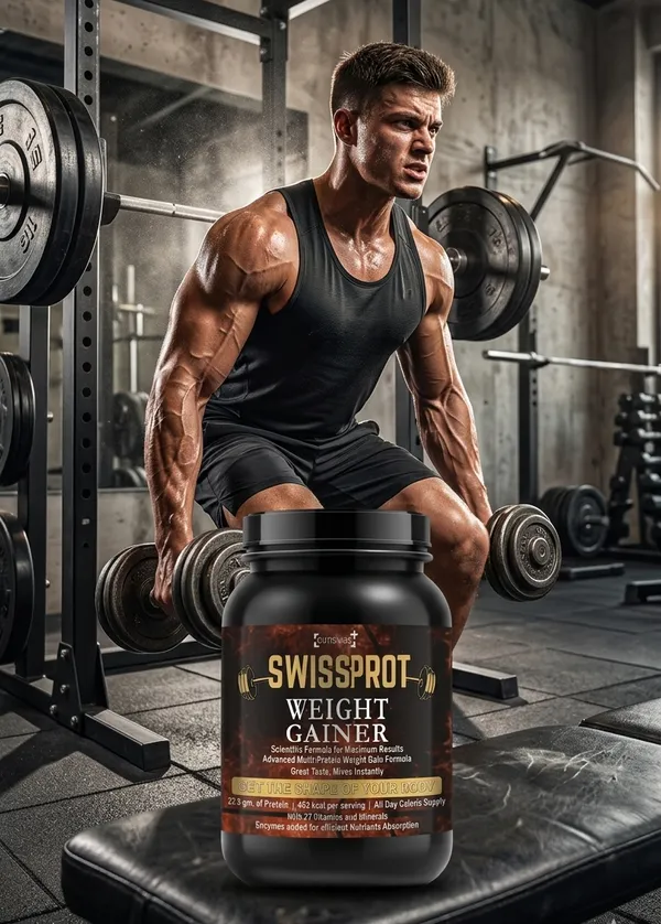 Swissprot_Weight_Gainer_|_Chocolate_Flavour_|_For_Those_Who_What_To_Gain_Weight_|_High_Calorie_Gainer_Powder_|_Protein_&_Carb_Blend_For_Muscle_&_Weight_Gain_|_Gym_&_Fitness_Nutrition_Supplement_For_Men_|_1000_Gm
