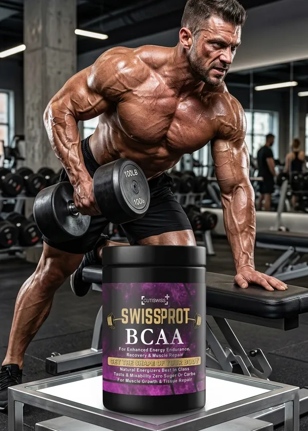 Swissprot_Bcaa_Powder_|_Orange_Flavour_|_Branched_Chain_Amino_Acids_Supplement_|_Supports_Muscle_Recovery,_Endurance_&_Workout_Performance_|_Amino_Acid_Supplement_For_Stamina_&_Lean_Muscle_Support_|_Intra_Workout_Drink_For_Men_|_300G