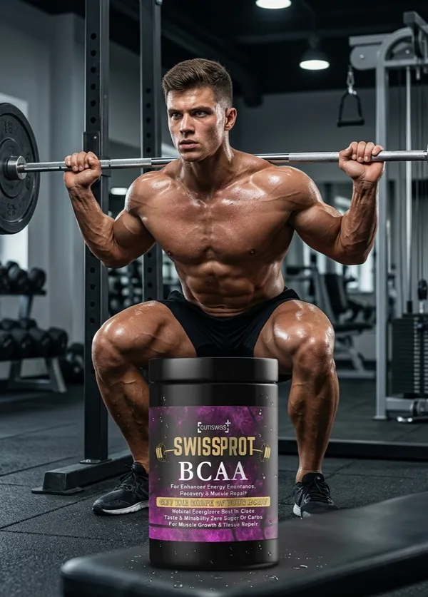 Swissprot_Bcaa_Powder_|_Orange_Flavour_|_Branched_Chain_Amino_Acids_Supplement_|_Supports_Muscle_Recovery,_Endurance_&_Workout_Performance_|_Amino_Acid_Supplement_For_Stamina_&_Lean_Muscle_Support_|_Intra_Workout_Drink_For_Men_|_300G