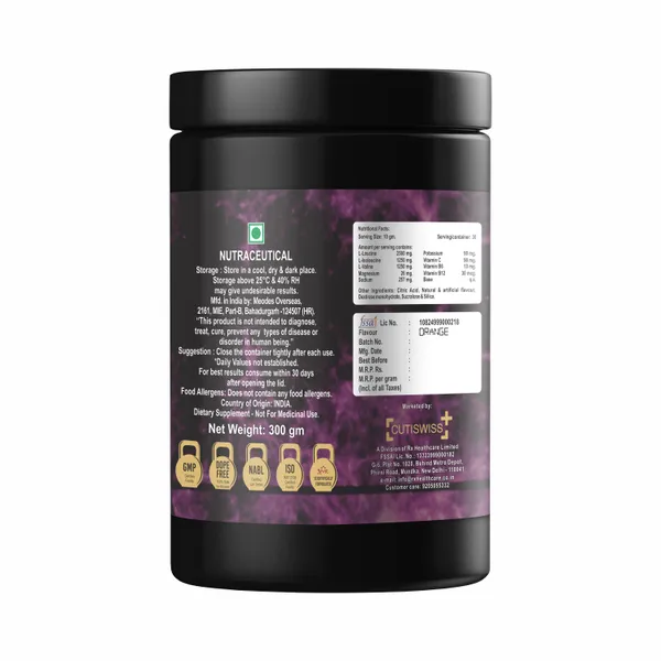Swissprot_Bcaa_Powder_|_Orange_Flavour_|_Branched_Chain_Amino_Acids_Supplement_|_Supports_Muscle_Recovery,_Endurance_&_Workout_Performance_|_Amino_Acid_Supplement_For_Stamina_&_Lean_Muscle_Support_|_Intra_Workout_Drink_For_Men_|_300G
