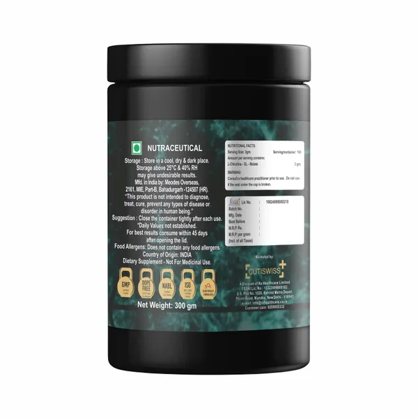 Swissprot_Citrulline_Malate_Powder_|_Unflavoured_|_Amino_Acid_Supplement_For_Nitric_Oxide_Boost_|_Boosts_Endurance,_Blood_Flow,_Stamina_&_Muscle_Pump_|_Pre_Workout_Support_For_Men_|_300_G