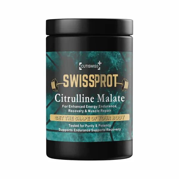 Swissprot_Citrulline_Malate_Powder_|_Unflavoured_|_Amino_Acid_Supplement_For_Nitric_Oxide_Boost_|_Boosts_Endurance,_Blood_Flow,_Stamina_&_Muscle_Pump_|_Pre_Workout_Support_For_Men_|_300_G