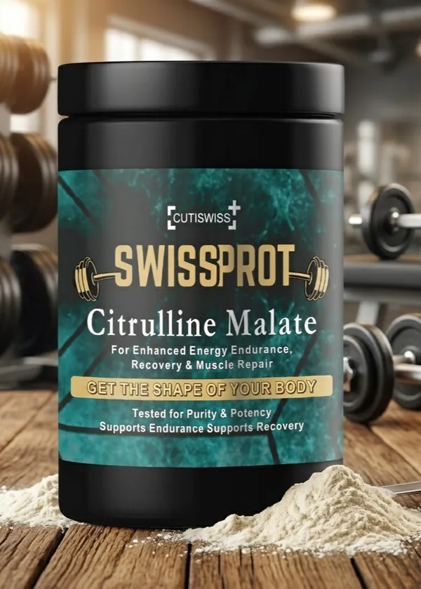 Swissprot_Citrulline_Malate_Powder_|_Unflavoured_|_Amino_Acid_Supplement_For_Nitric_Oxide_Boost_|_Boosts_Endurance,_Blood_Flow,_Stamina_&_Muscle_Pump_|_Pre_Workout_Support_For_Men_|_300_G