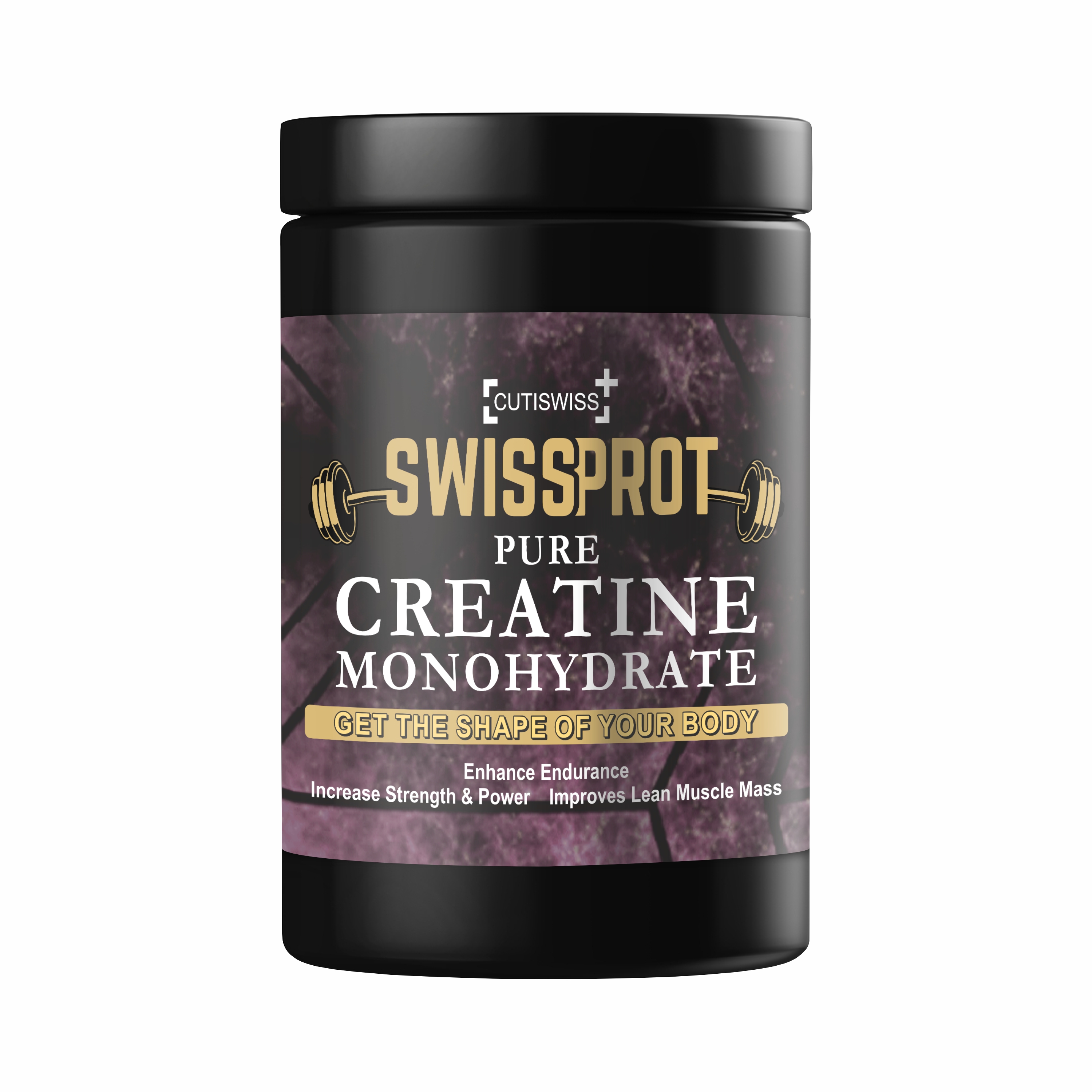 Swissprot_Creatine_Monohydrate_Powder_|_Unflavoured_|_Micronized_Creatine_Supplement_For_Strength,_Power,_Muscle_Growth_&_Performance_|_Pre_&_Post_Workout_|_Gym_Supplement_For_Men_|_300G