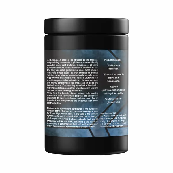 Swissprot_L-Glutamine_Powder_|_Unflavoured_|_Amino_Acid_Supplement_|_Supports_Muscle_Recovery,_Gut_Health_&_Immunity_|_For_Faster_Muscle_Recovery,_Reduces_Fatigue_&_Aids_Performance_|_Post_Workout_Supplement_For_Men_|_300G