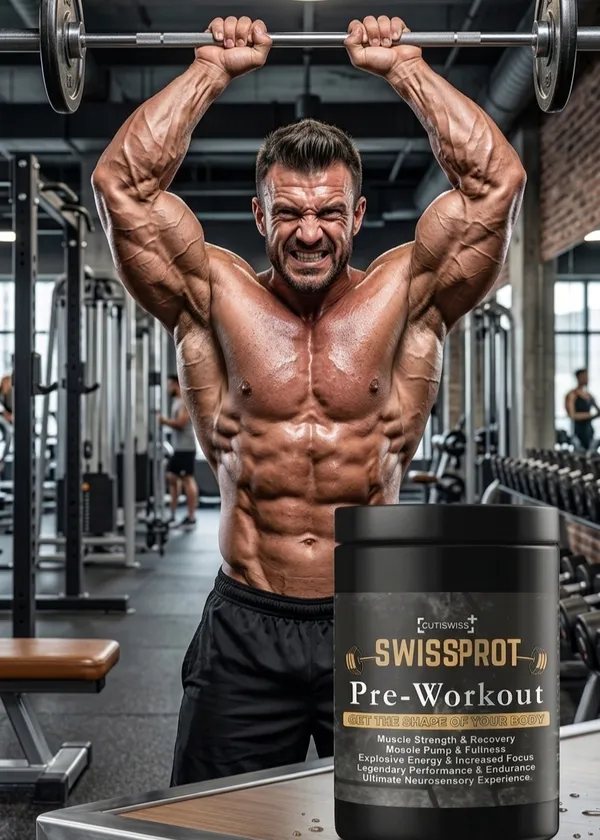 Swissprot_Pre_Workout_Powder_|_Guava_Flavour_|_Enhances_Energy,_Endurance_&_Training_Performance_|_Supports_Focus,_Strength,_Stamina_&_Workout_Performance_|_Fitness_&_Gym_Supplement_For_Men_|_250G