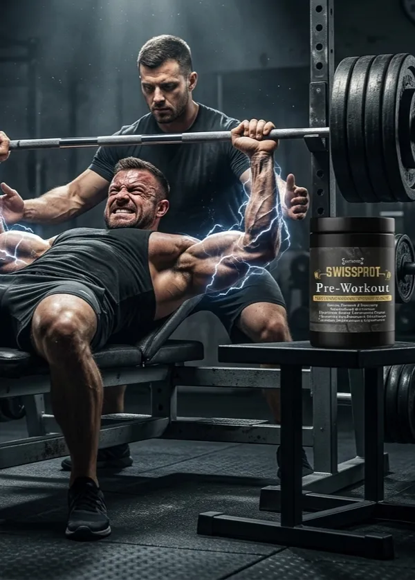 Swissprot_Pre_Workout_Powder_|_Guava_Flavour_|_Enhances_Energy,_Endurance_&_Training_Performance_|_Supports_Focus,_Strength,_Stamina_&_Workout_Performance_|_Fitness_&_Gym_Supplement_For_Men_|_250G