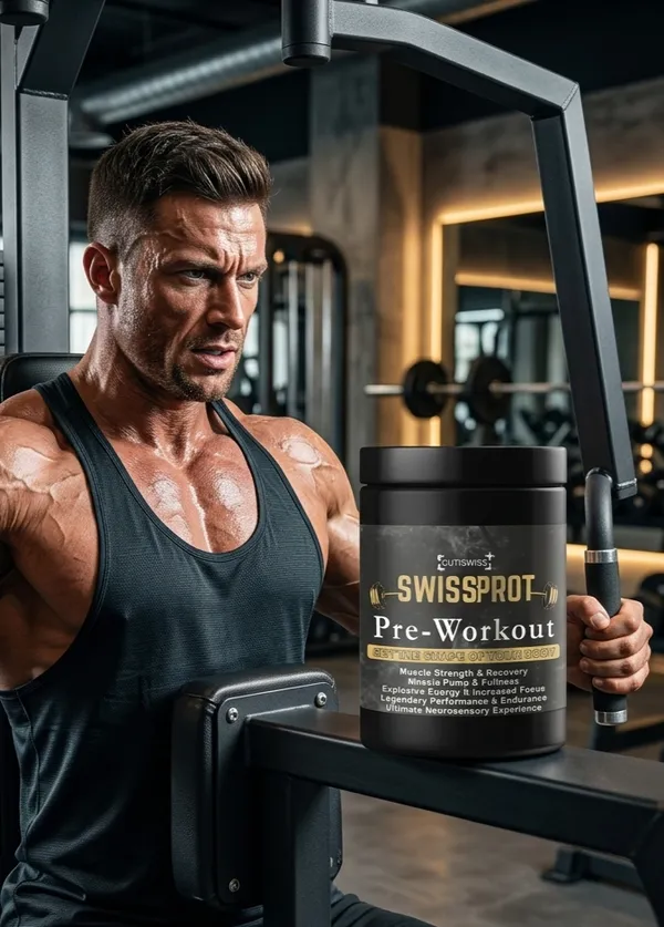 Swissprot_Pre_Workout_Powder_|_Guava_Flavour_|_Enhances_Energy,_Endurance_&_Training_Performance_|_Supports_Focus,_Strength,_Stamina_&_Workout_Performance_|_Fitness_&_Gym_Supplement_For_Men_|_250G