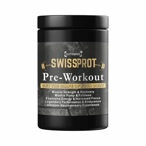 Swissprot_Pre_Workout_Powder_|_Guava_Flavour_|_Enhances_Energy,_Endurance_&_Training_Performance_|_Supports_Focus,_Strength,_Stamina_&_Workout_Performance_|_Fitness_&_Gym_Supplement_For_Men_|_250G