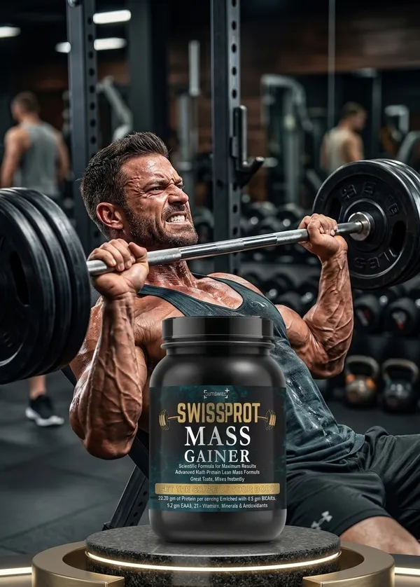 Swissprot_Mass_Gainer_|_Vanilla_Kulfi_Flavour_|_High_Protein_&_Carbohydrate_Formula_For_Fast_Muscle_Gain_|_Protein_&_Carb_Blend_For_Muscle_Growth_|_Gym_Supplement_For_Men_|_Fitness_Nutrition_Powder_|_1000_Gm